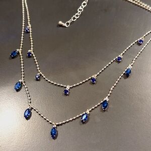 Rocksbox Layered Blue Gemstone Necklace